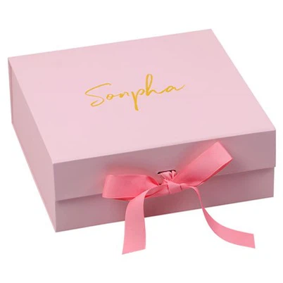 Caixa de presente vazia para aniversário